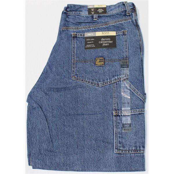 MEN'S G.H. BASS DENIM CARPENTER JEAN SIZE 36 X 32