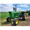 Image 2 : JD 4010 Open station diesel tractor, 4644 hrs, 8 spd, SN. 48167, 18.4x34 tires, Dual hyds, PTO, Nice