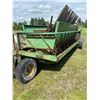 Image 1 : Green portable silage bale feeder