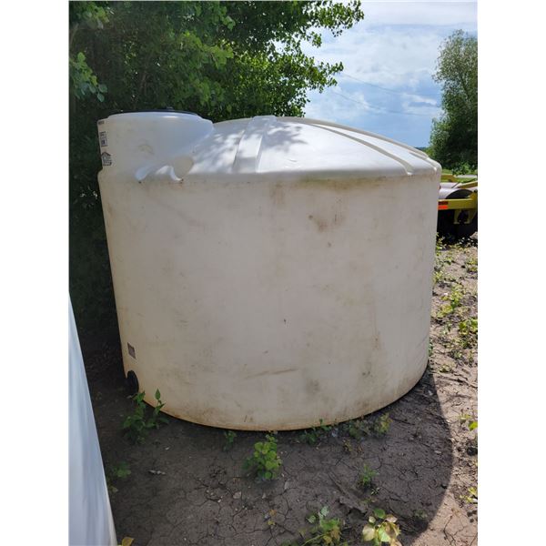 1250 IMP Gallon Plastic Vertical Water Tank c/w 2 inch valves