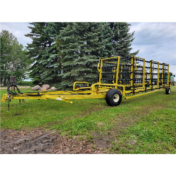 Degelman 7000, 70 ft Strawmaster heavy harrows c/w 24 inch tines, Carbide tips, SN. SM7516, Original