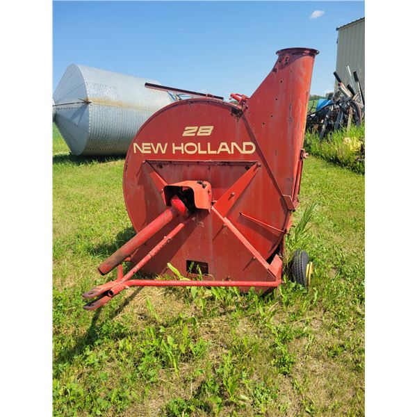 New Holland 28 Whirl-A-Feed forage blower, SN. 348982