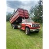 Image 1 : 1977 GM Tandem Grain Truck, 18 ft steel box & roll tarp & telescopic hoist, SN. CME677V145951, 427-V