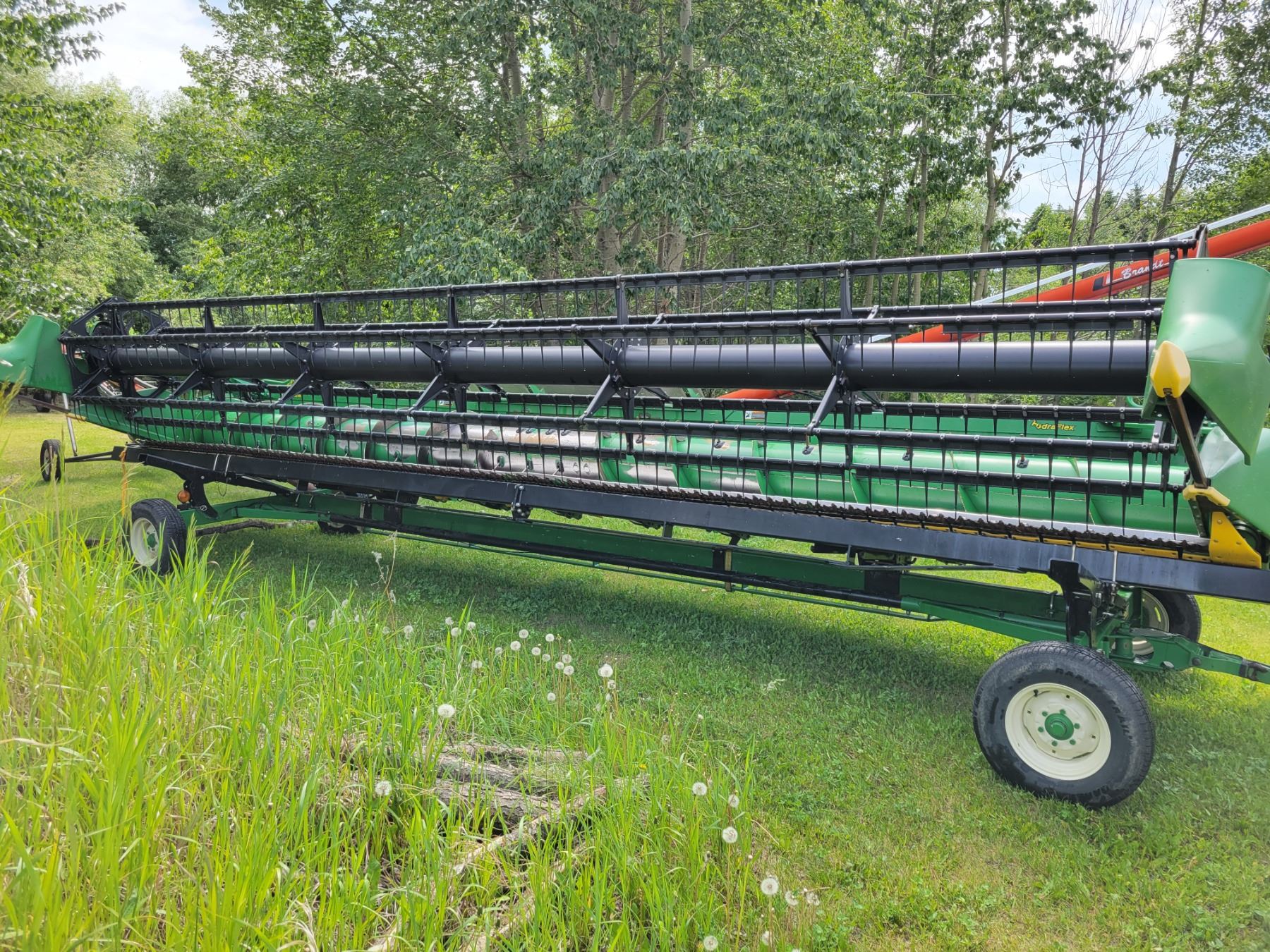 JD 630F Hydraflex 30 ft Straight Cut Header, SN. IH00630FCD0755451 c/w ...