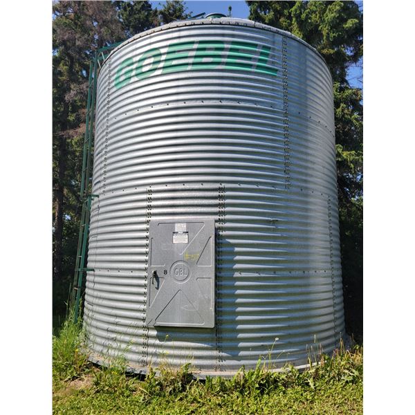 GOEBEL 4-Ring c/w wood floor, 2450 Bu. To be Moved by Nov. 30th