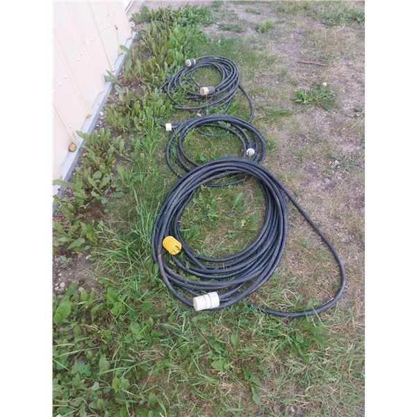 3- Approx. 100 ft Heavy cords