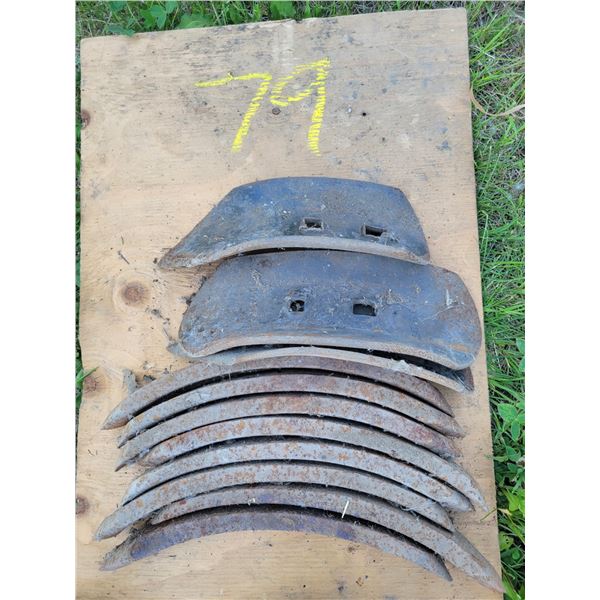 Approx. 11- Various cultivator spikes