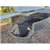 Image 2 : Round black plastic auger hopper