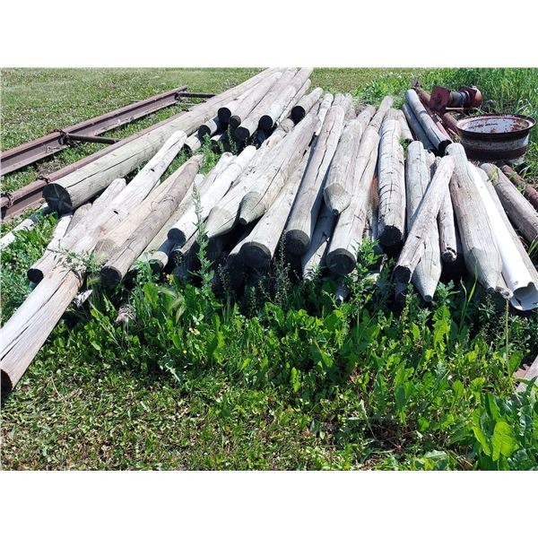 Qty of Fence posts