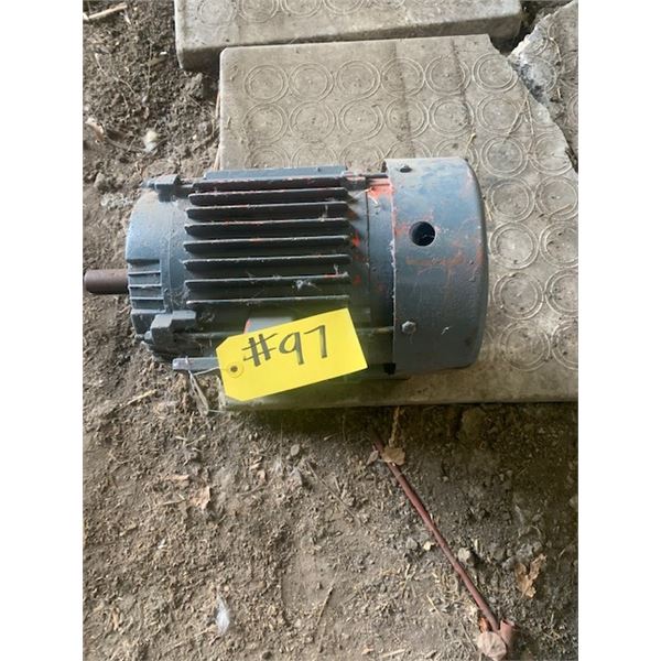 5 HP motor, has been rebuilt