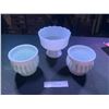 Image 1 : Assorted Milk Glass Bowls