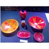 Image 1 : Variety of Colourful Bowls, Serving Plates & Vases from Poole