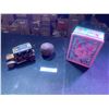 Image 1 : Litho Marx Old Jalopy Wind Up Toy Truck, Tin Truck, Leather Baseball & Cracker Jack Tin