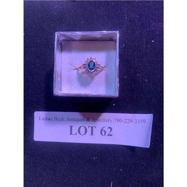 1900's Style Sapphire & Diamond Costume Jewellery from the Titanic Movie w Certificate