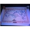 Image 6 : Ekati Diamond Mint Poster, BHP Ekati Mine Map & Captain Cook Around the World Map