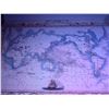 Image 8 : Ekati Diamond Mint Poster, BHP Ekati Mine Map & Captain Cook Around the World Map