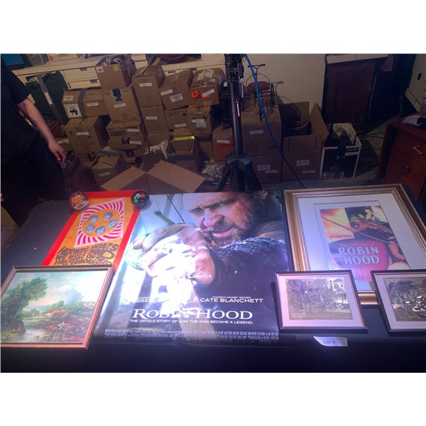 Herman's Hermits Poster, The Adventure of Robin Hood Framed Poster, Russell Crow Robin Hood Poster, 