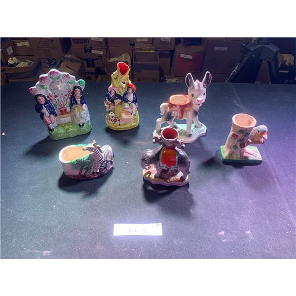 Vintage Ceramic Figurines & Animal Decor