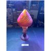 Image 1 : Beautiful Yellow & Pink Galle Mushroom Table Lamp
