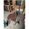Image 4 : Monarch Machinery Cast Iron Water Pump, Wood Chair & Antique Hand Washer Plunger