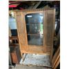 Image 1 : Vintage Display Cabinet w Brass
