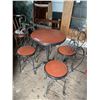 Image 1 : Ice-cream Parlour Table & 4 Chairs