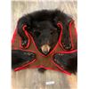Image 7 : Black Fur Bear Sking Rug