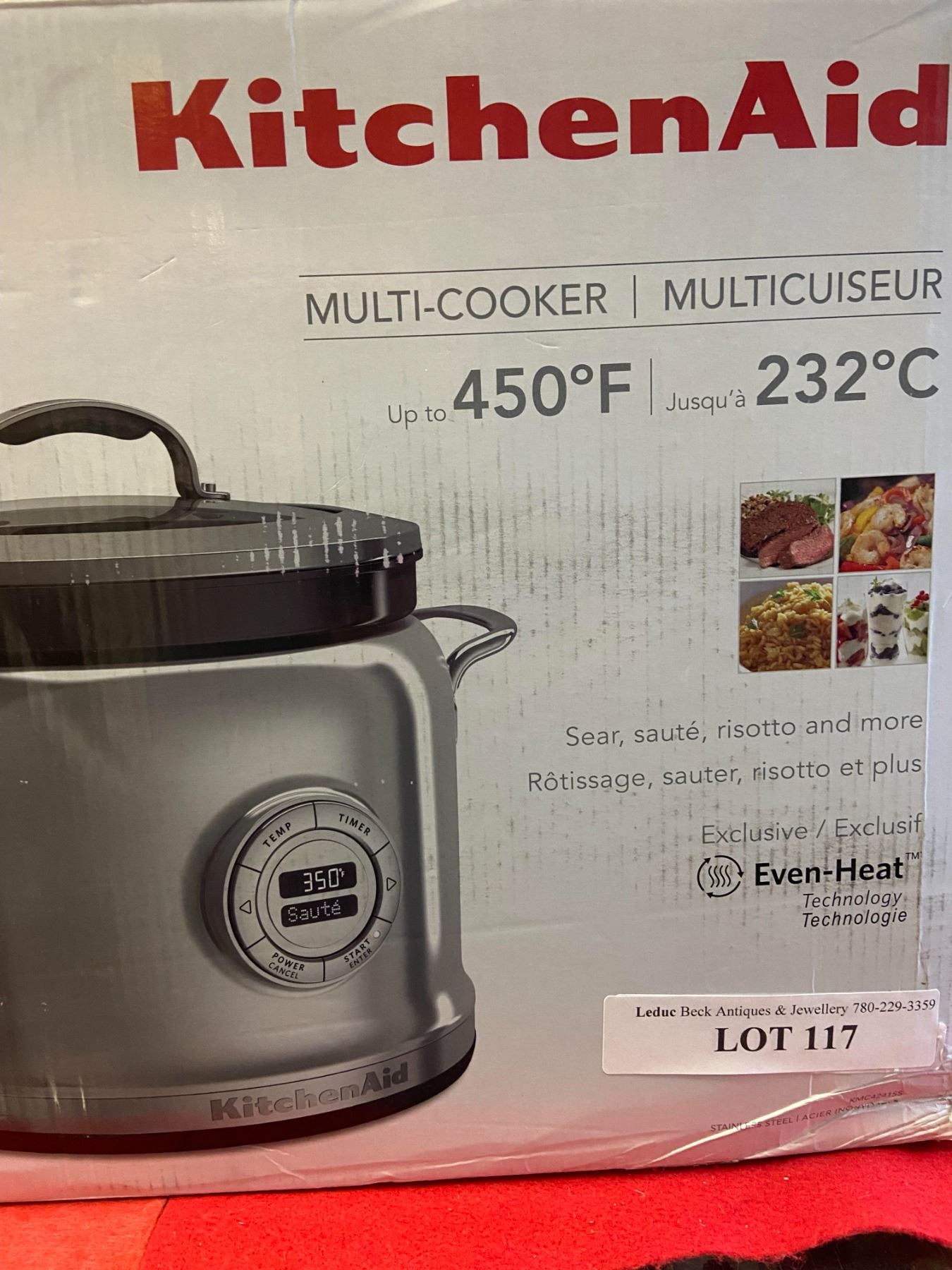 KitchenAid Multi Cooker - Beck Auctions Inc.