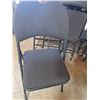 Image 2 : 12 Upholstered Folding Banquet Chairs