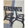 Image 1 : Iron Garden Bench Pieces