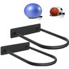 Image 1 : XIAO PEI Premium Exercise Ball Holder - Yoga Ball Rack for Basketball, Medicine Ball, and Balance Ba