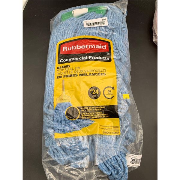 Rubbermaid Commercial Products 2pk Mop Refill