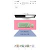 Image 2 : MOFII Mini Wireless Keyboard Mouse Set Round Keycap Multi-Colour Cute Lovely for Girls 84 Key (Multi