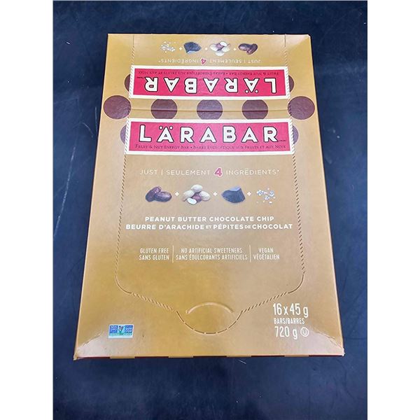 Larabar Peanut Butter Chocolate Chip Bars (16 x 45g)