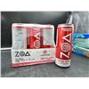 Image 1 : Zoa Zero Sugar Strawberry Watermelon Energy Drink (12 x 355ml)