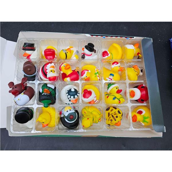 Set of 24 Assorted Rubber Duckies (Advent Calendar)