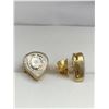 Image 3 : Natural Diamonds 2.0 Carat Irregular Cut Rose Gold/925 Silver Set Stud Earrings with Appraisal $3900