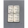 Image 1 : Valcambi Suisse PURE .999 Silver 1 g Wafer Bars LOT of 4