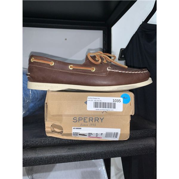 Sperry Shoes A/O Brown Mens Size 9