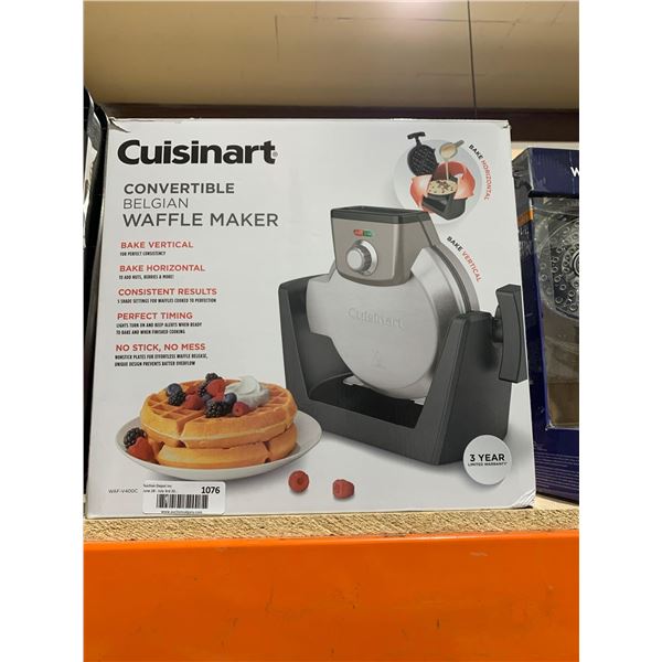 Cuisinart Convertible Belgian Waffle Maker