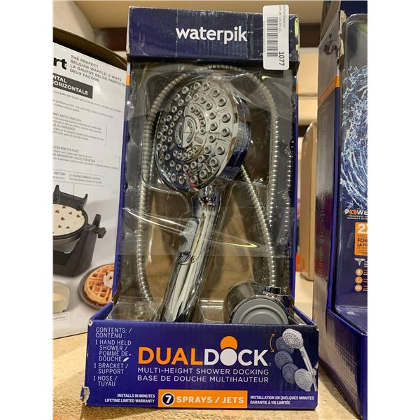 Watepik DualDock Multi-Height Shower Head with 7 Sprays