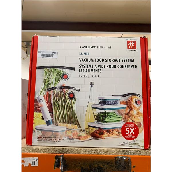 Zwilling La Mer Vacuum Food Storage System 16 pcs