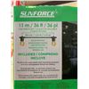 Image 2 : Sunforce Solar String Lights 18 Bulbs 36 ft