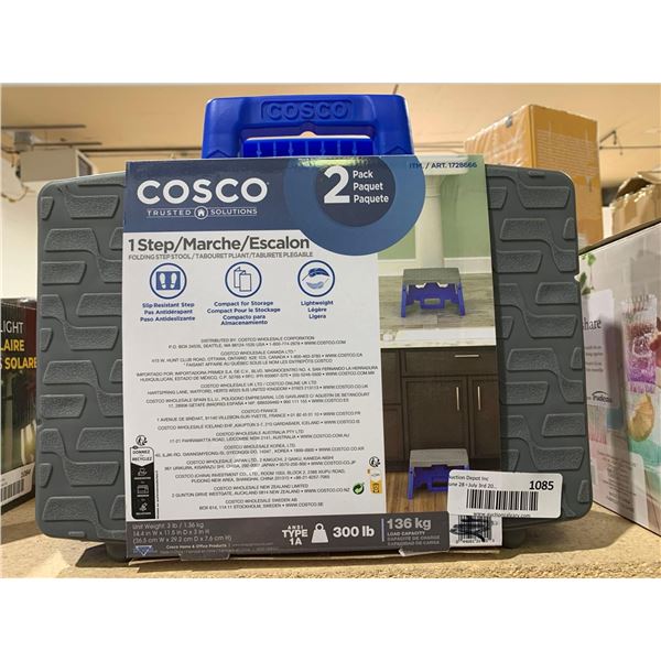 Cosco 1 Step Folding Step Stool Pack of 2
