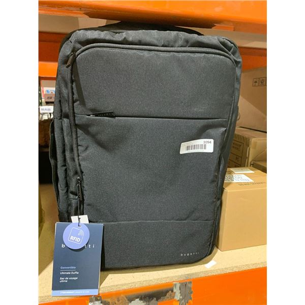 Bugatti Convertible Ultimate Duffle Bag / Backpack 2 in 1