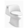 Image 1 : Kohler San Raphael® One-piece elongated toilet with skirted trapway, 1.28 gpf