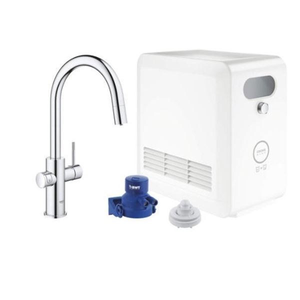 GROHE 31251002 – GROHE BLUE® SINGLE-HANDLE PULL DOWN KITCHEN FAUCET