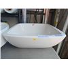Image 2 : Lamosa white ceramic vessel bathroom sink 17"x17"x7"