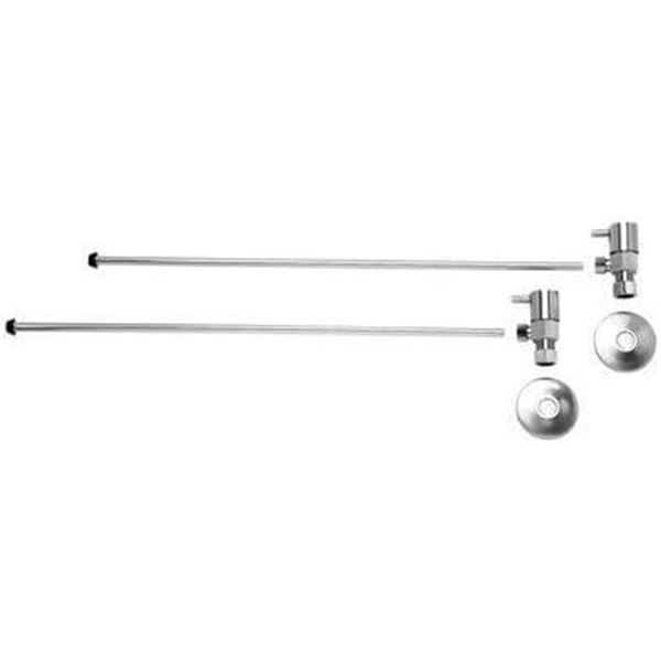 Mountain Plumbing MT5930L-NL/PN Bathroom Sink Supply, Polished Nickel Shut Off Valves