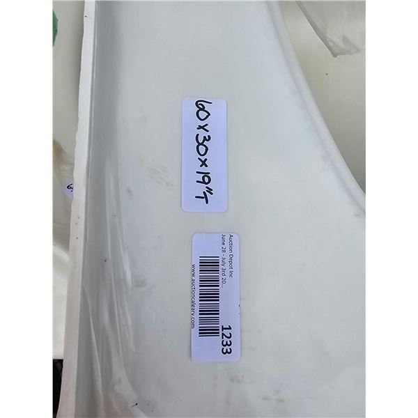 Bain Ultra BASA6031RHW BASA Duo Air Bath Tub 60"x30"x19" tall